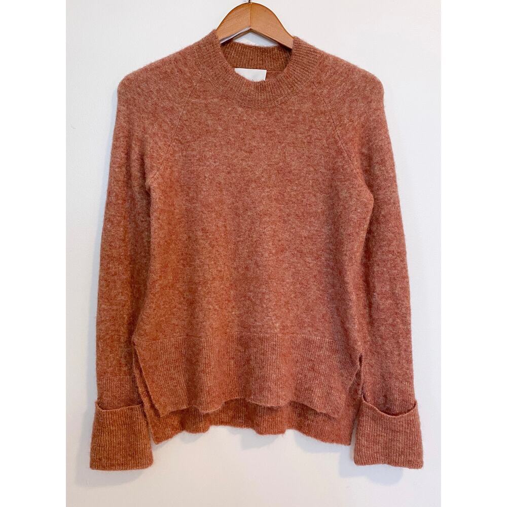 3.1 Phillip Lim Alpaca Sweater in Dark Papaya